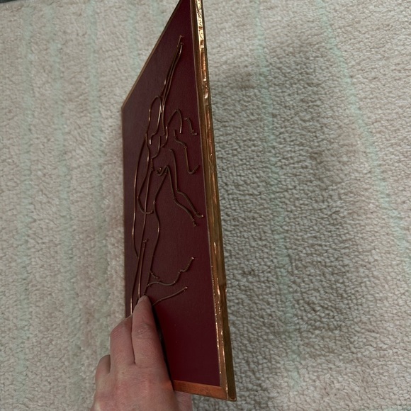 Artist Signed Copper Wall Art Red and Gold John Schtakleff 11.75"x8" - Picture 8 of 16